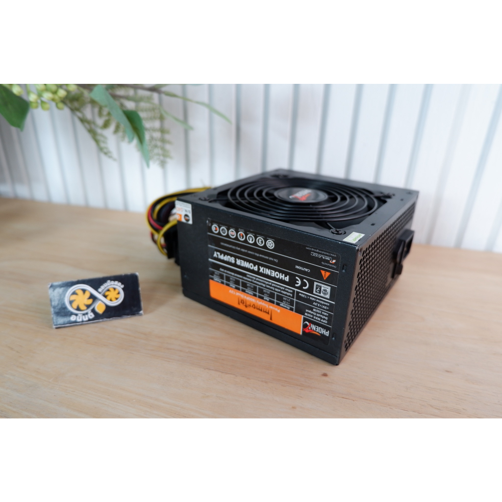 power-supply-phoenix-350w-full-มีสาย-6-pin