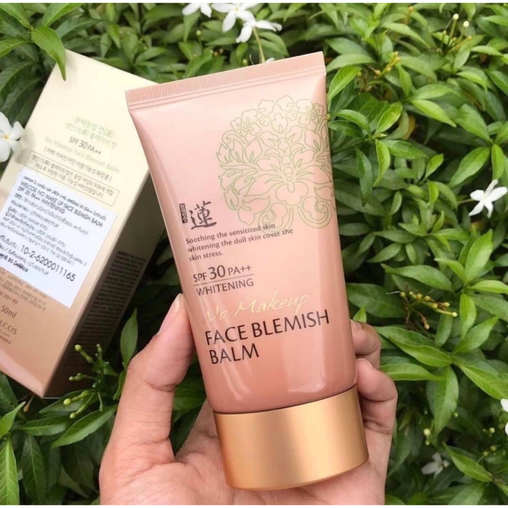 บีบีที่ขายที่สุด BB Welcos No Makeup Face Blemish balm Whitening SPF30 ...