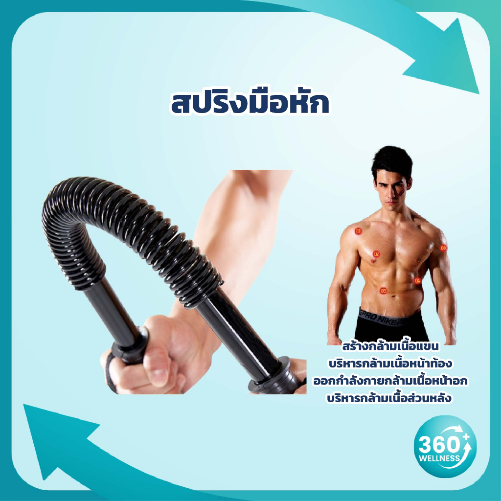 360-wellness-ศูนย์รวมอุปกรณ์เพื่อสุขภาพ-สปริงมือหัก-สปริงออกกำลังกาย-อุปกรณ์ออกกำลังกาย-อุปกรณ์สร้างกล้าม-fitness