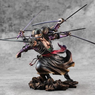 Portrait.Of.Pirates ONE PIECE "WA-MAXIMUM”: Roronoa Zoro Demon Aura Nine-Sword Style Asura [ Genuine authentic figure ✅]