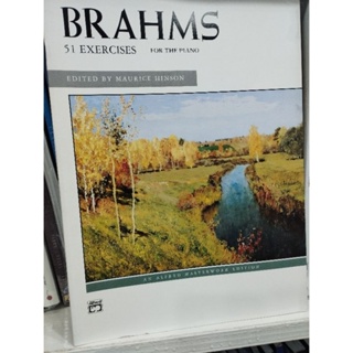 BRAHMS - 51 EXERCISES FOR PIANO/038081038933