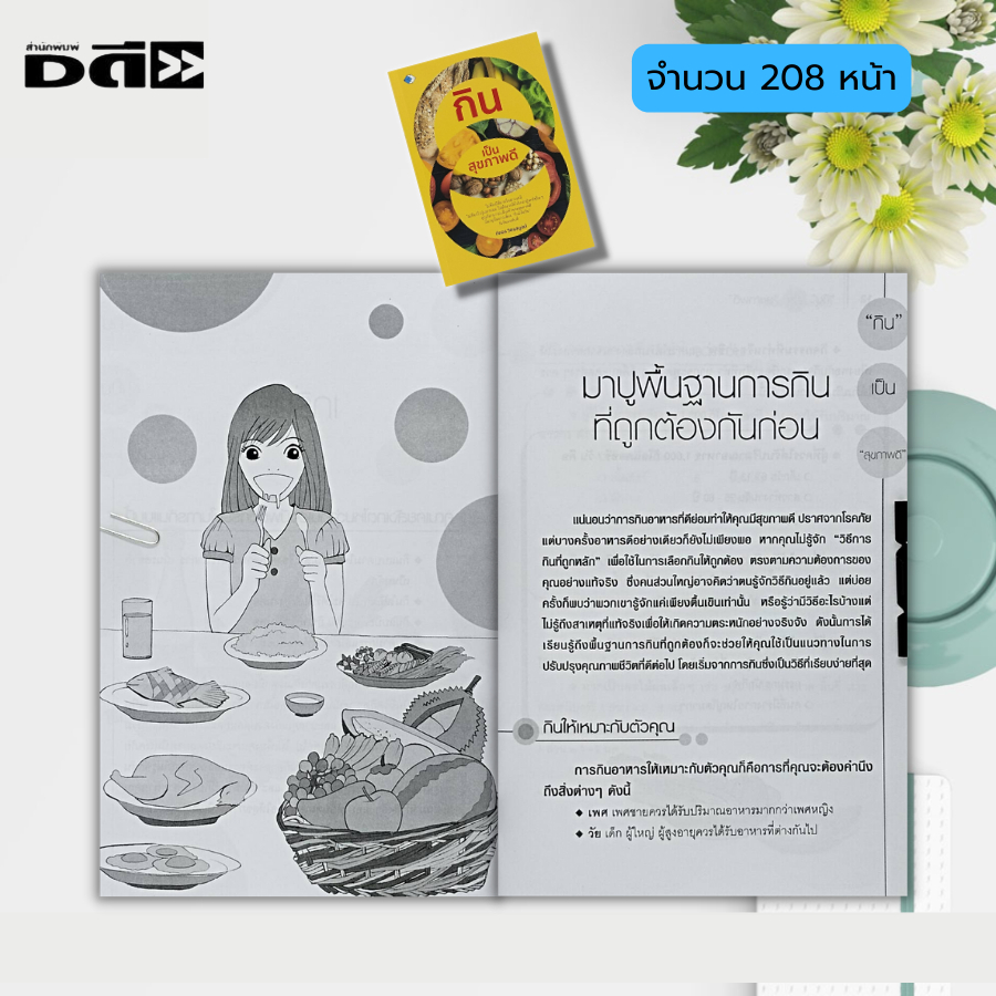 หนังสือ-กินเป็น-สุขภาพดี-อาหารเพื่อสุขภาพ-อาหารต้านโรค-สมุนไพรรักษาโรค-อาหารเป็นยา-วิตามินบำรุงสุขภาพ