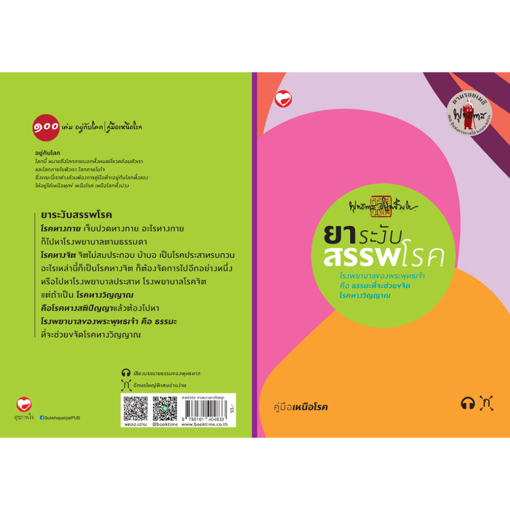 หนังสือ-ยาระงับสรรพโรค-ผู้เขียน-พุทธทาสภิกขุ-sukkhapabjai-สุขภาพใจ