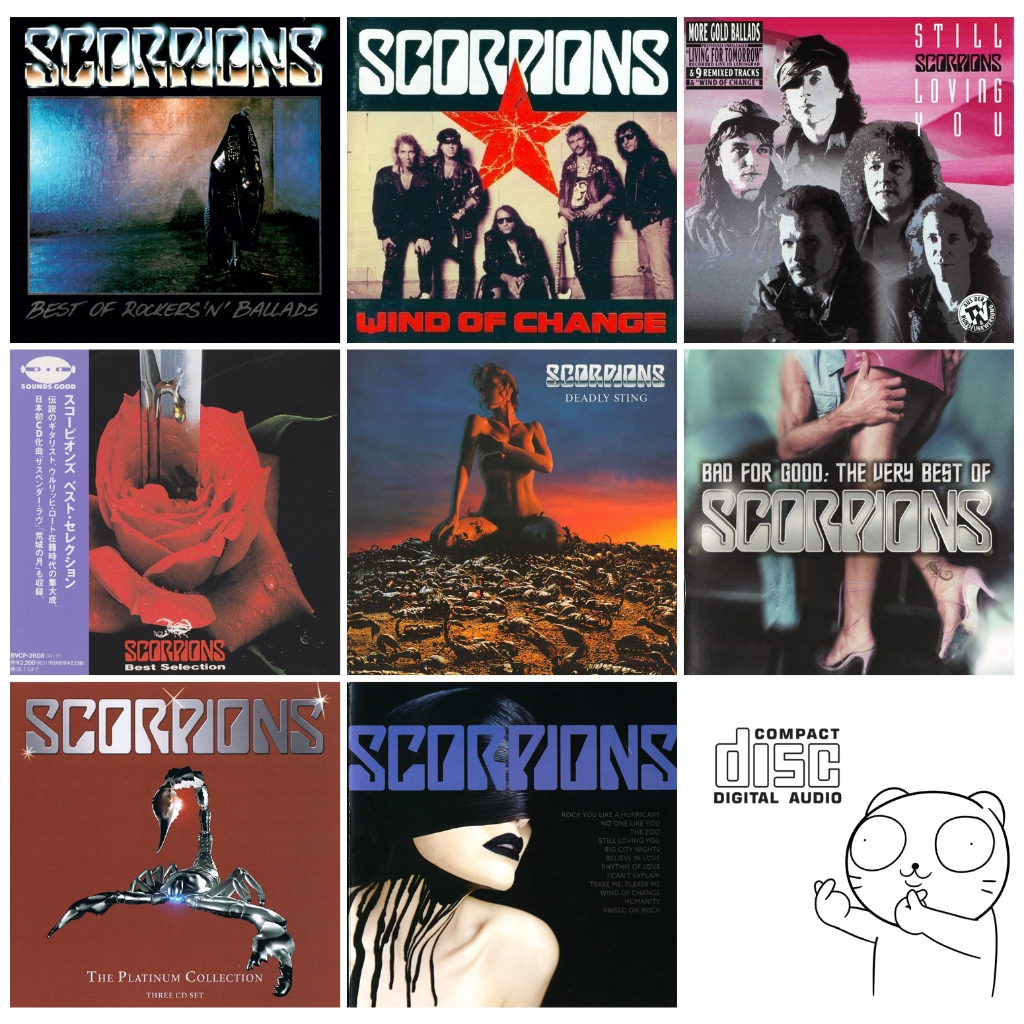 cd-audio-คุณภาพสูง-เพลงสากล-scorpions-compilations-1989-2010-ทำจากไฟล์-flac-คุณภาพเท่าต้นฉบับ-100