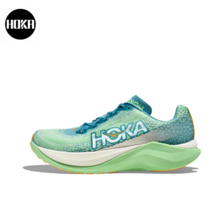 HOKA ONE ONE Mach X green ของแท้ 100 %  Sports shoes Running shoes style