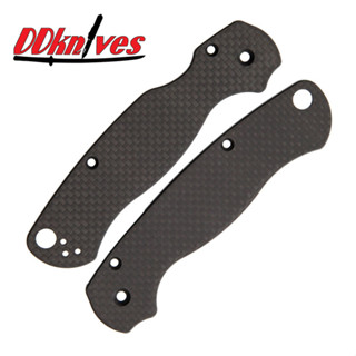 ด้ามแต่ง Flytanium Classic Carbon Fiber Scales for Spyderco Paramilitary 2