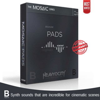 Heavyocity Masaic Pads | kontakt Software library | windows/mac synthesized sounds for cinematic scenes