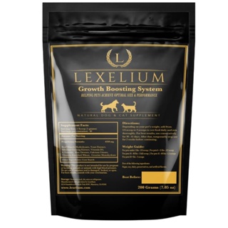 พร้อมส่ง Exp.01/2024 วิตามินเพิ่มน้ำหนัก Lexelium Weight Gainer Supplement สำหรับสุนัข แมว