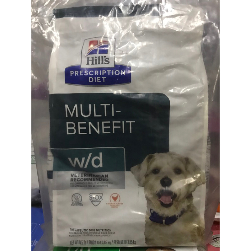 Hill's® Prescription Diet® w/d® Canine อาหารสำหรับโรคเบาหวานและควบคุม