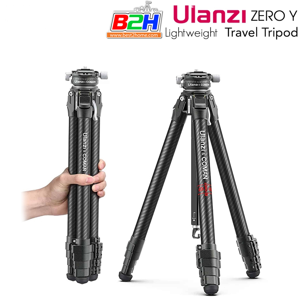 ulanzi-coman-zero-y-profesional-carbon-travel-tripod-ขาตั้งกล้องเดินทาง-น้ำหนักเบา-คุณภาพสูง