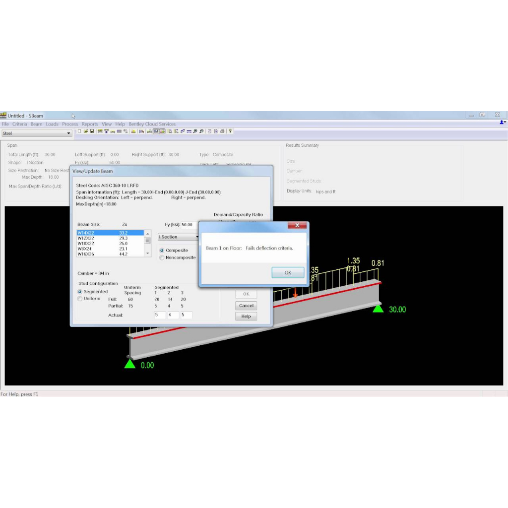 ram-sbeam-connect-edition-v7-windows-โปรแกรม-วิเคราะห์และออกแบบคานเดียวและคานต่อเนื่อง