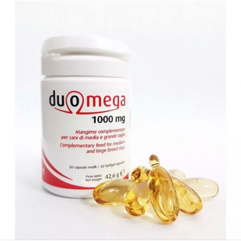 duomega-1000-mg-ดูโอเมก้า-อาหารเสริม-สำหรับสุนัข-ขนาด-1000-มิลลิกรัม-1-กระปุก-30-เม็ด