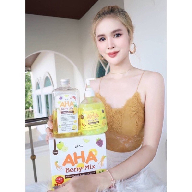 aha-berry-mix-สบู่สูตรลับพิเศษขาวใสออร่า7วัน