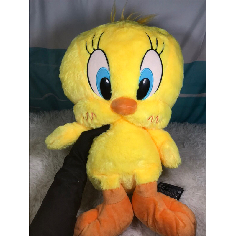 tweety-looney-tunes-big-plush-ตุ๊กตา-ทวิสตี้-ขนาด-ใหญ่-ลิขสิทธิ์แท้-จากญี่ปุ่น