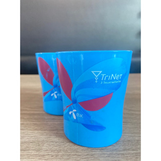 30DT แก้วพลาสติกสีฟ้า TriNet