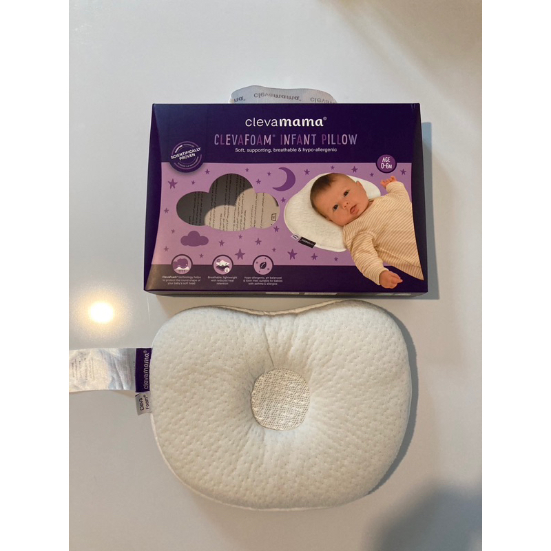 หมอนหลุม Clevamama รุ่น ClevaFoam Infant Pillow Shopee Thailand