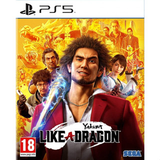 PS5 Games : Yakuza Like A Dragon โซน3 มือ2 **ปกจีน**