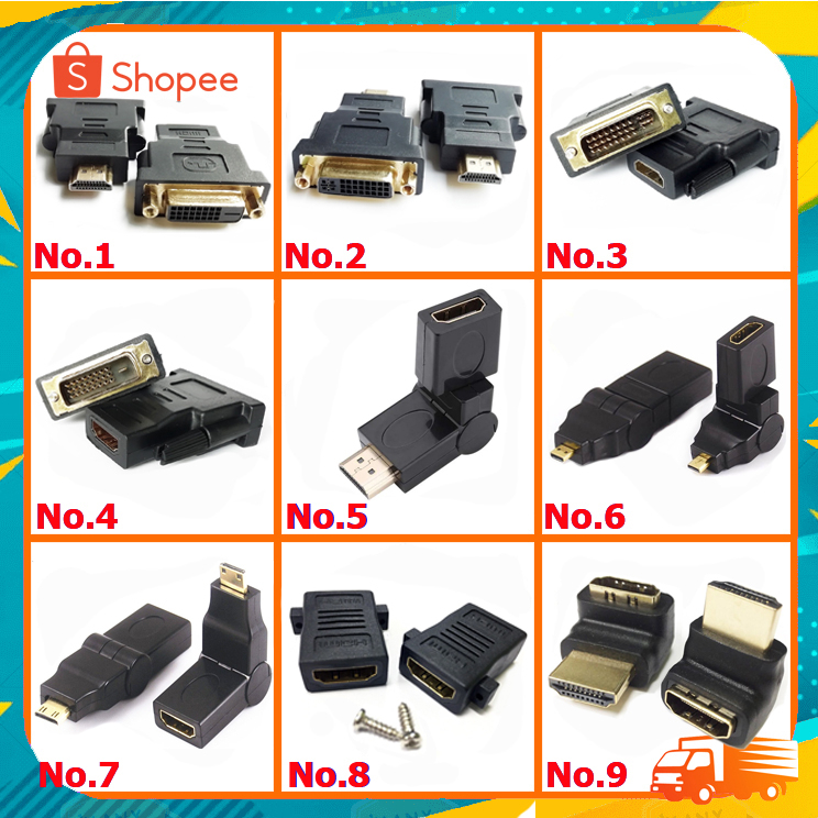 micro-hdmi-mini-hdmi-dvi-to-hdmi-หัวต่อhdmi-รูปตัวlหัวงอ-90-องศา-m-f-หัวต่อ-dvi