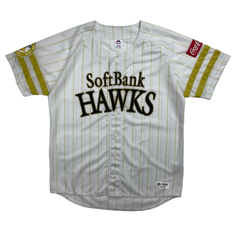 เสื้อเบสบอลทีม-softbankhawks-size-s-l