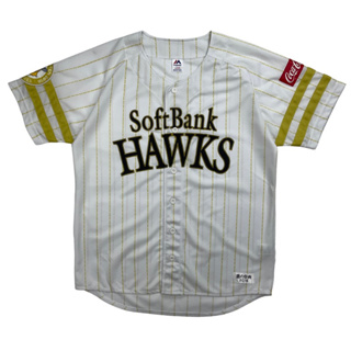 เสื้อเบสบอลทีม SoftBankHawks  Size S-L