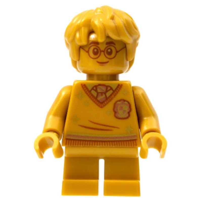 Lego Minifigure Harry Potter hp284 Harry Potter 20th Anniversary Pearl Gold Shopee Thailand