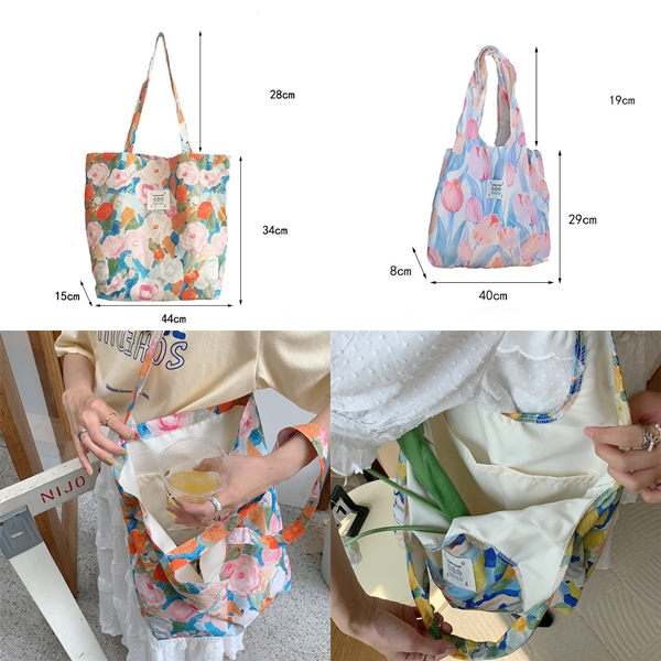 กระเป๋าผ้า-monets-garden-amp-tulips-มี2ทรง-สวนโมเนท-ทิวลิป
