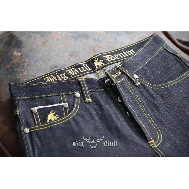 กางเกงยีนส์-big-bull-classic-v2-ทรงกระบอกเล็ก-แถมกระเป๋ายีนส์ฟรี
