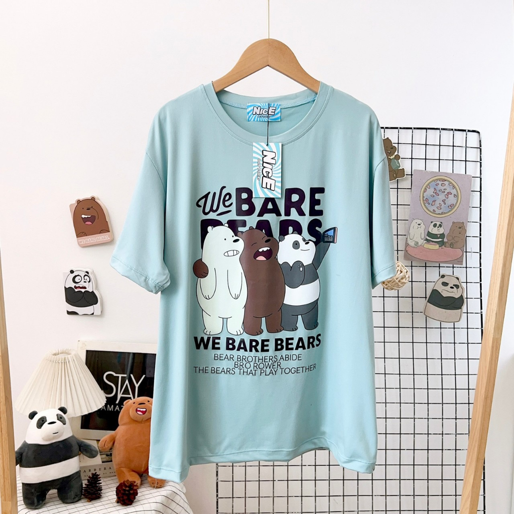 เสื้อโอเวอร์ไซส์-ลายbarebeare