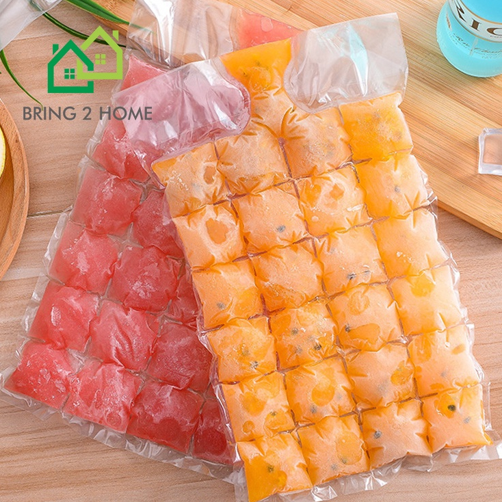 bring2home-ถุงทำน้ำเเข็ง-ถุงทำหวานเย็น-เเพ็ค-10-ชิ้น-ใช้เเล้วทิ้ง