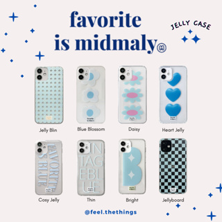 [Pre-order] midmaly ⓜ — Jelly case เคสใส เคสไอโฟน เคสซัมซุง