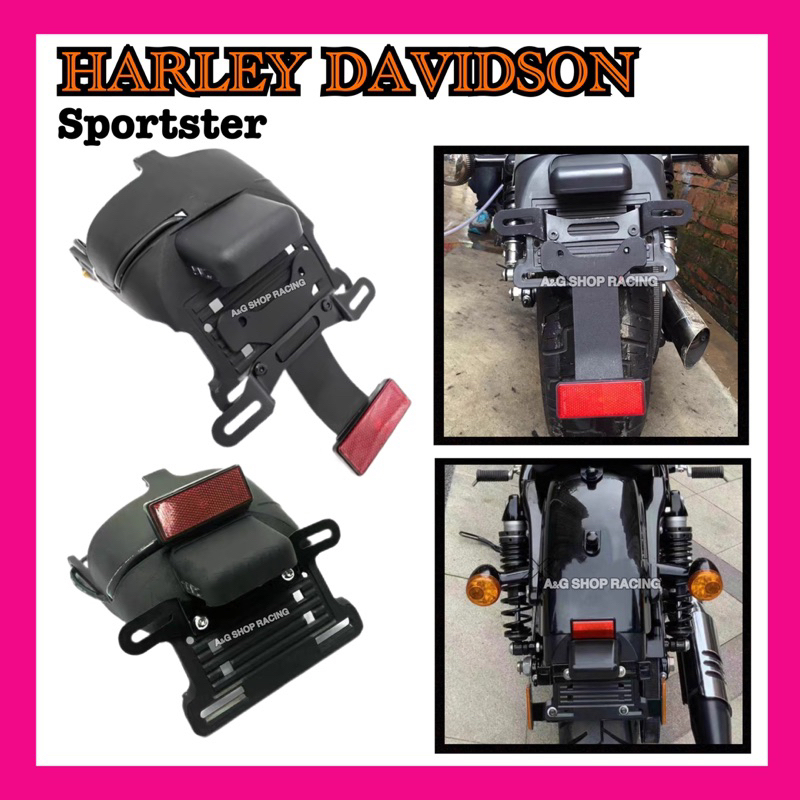 ท้ายharley-sportster-xl883-xl1200-48-ท้ายสั้นharley-ท้ายเดิมharley-ท้ายฮาเลย์