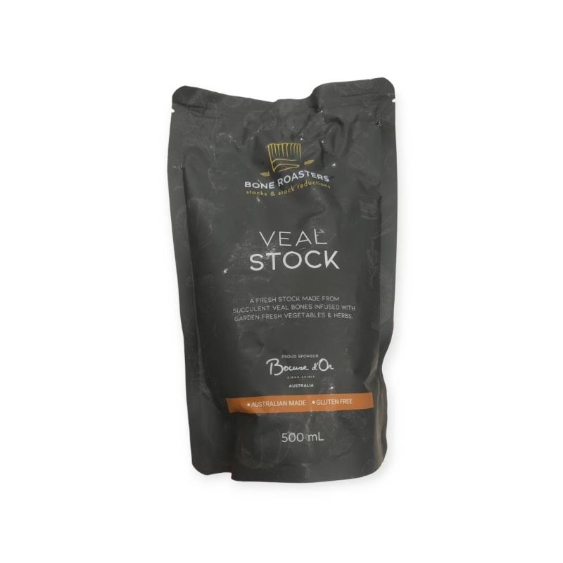Bone Roasters Veal Stock/fonds De Veau 15 Brix 500 Gm น้ำซุป ลูกวัว