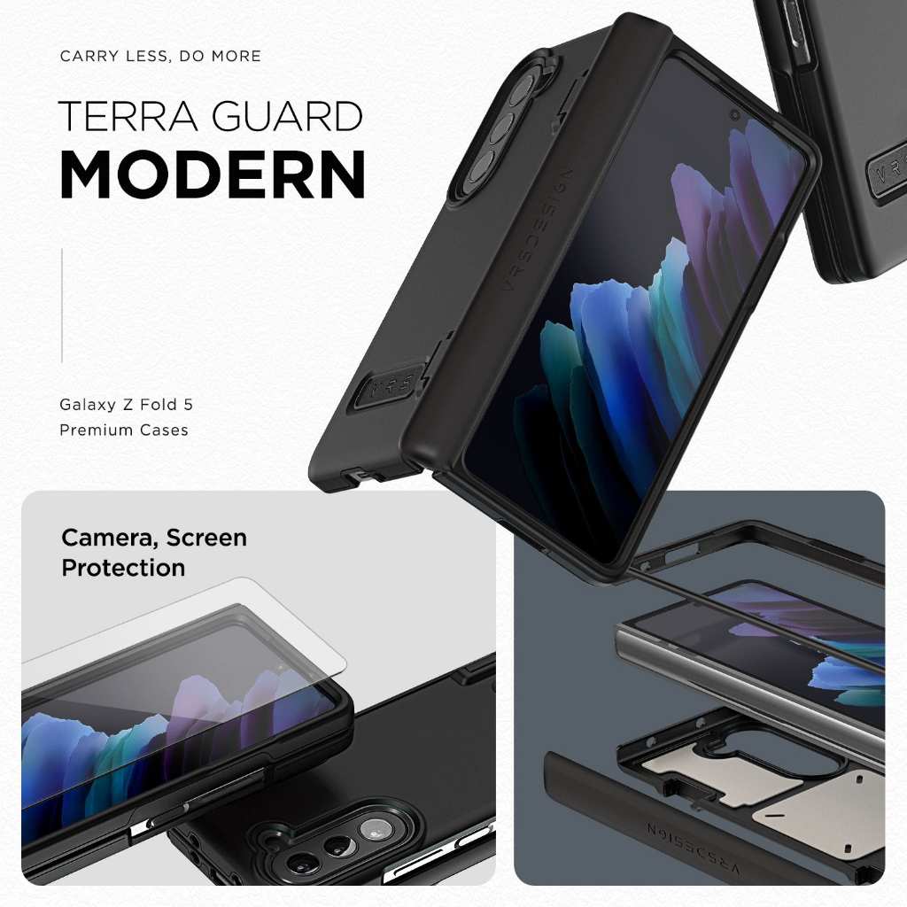 vrs-terra-guard-modern-เคสสำหรับ-samsung-galaxy-z-fold-5-จำหน่ายเฉพาะตัวเคส