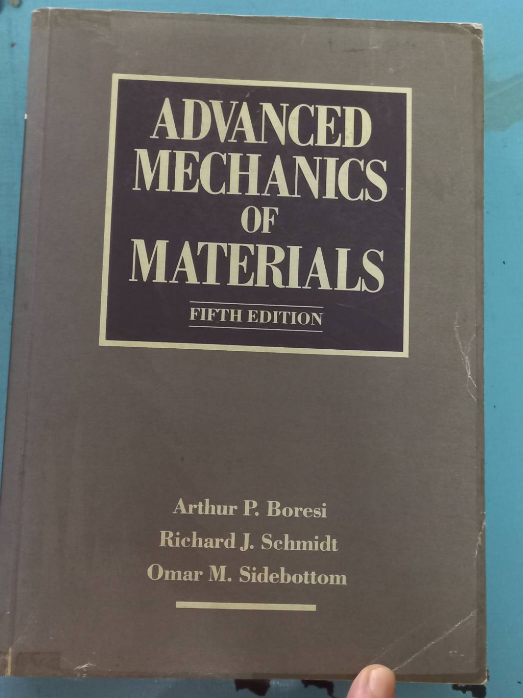 หนังสือมือสองสภาพดี-งสือ-advanced-mechanics-of-materials-เขียนโดย-arthur-p-boresi-หนังสือมือสองสภาพพอใช้