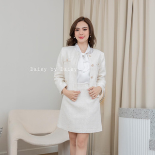 ชุดเซท ชุดทำงาน Daisy by Daisy ( Set เสื้อ+กระโปรง)