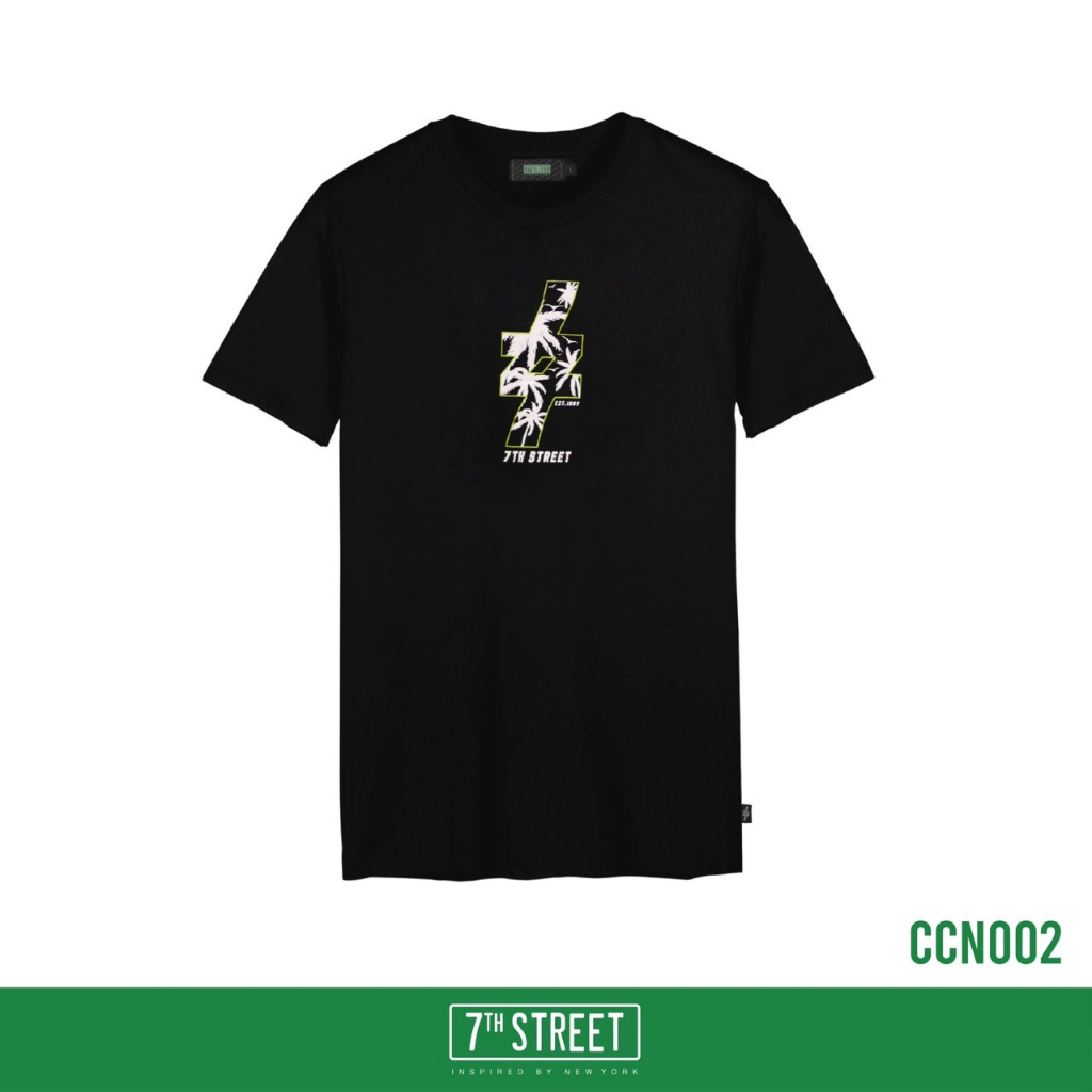 เสื้อยืด-7th-street-แนวสตรีท-รุ่น-t-shirt-ccn-ดำ-เทาดิน-กรมเข้ม-โกโก้-ccn002-ccn009-ccn016-ccn029-ของแท้