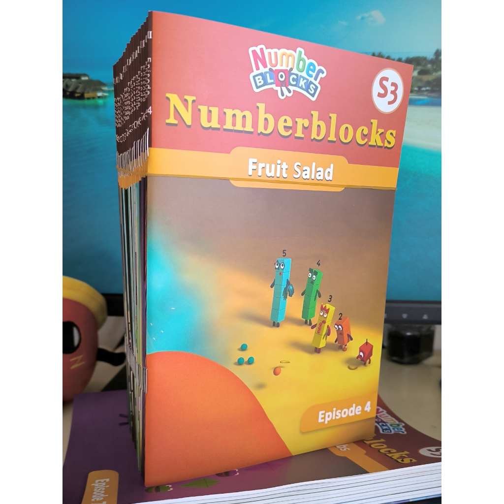 (ปากกาลูกอ๊อดอ่านได้ ปากกาขายแยก) Numberblocks S1-S2 และ S3 number ...