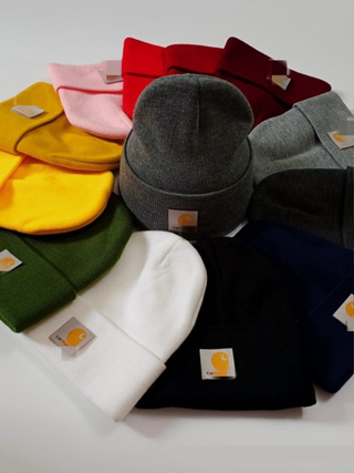 05A19 หมวก beanie ไหมพรมกันหนาว Premium ผ้านุ่มมาก สวยหรู ใส่สบาย