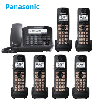 DECT6.0โฮมออฟฟิศโทรศัพท์ไร้สายดิจิตอล Panasonic นำเข้าเครื่องย่อยไร้สาย KC-TG4771B