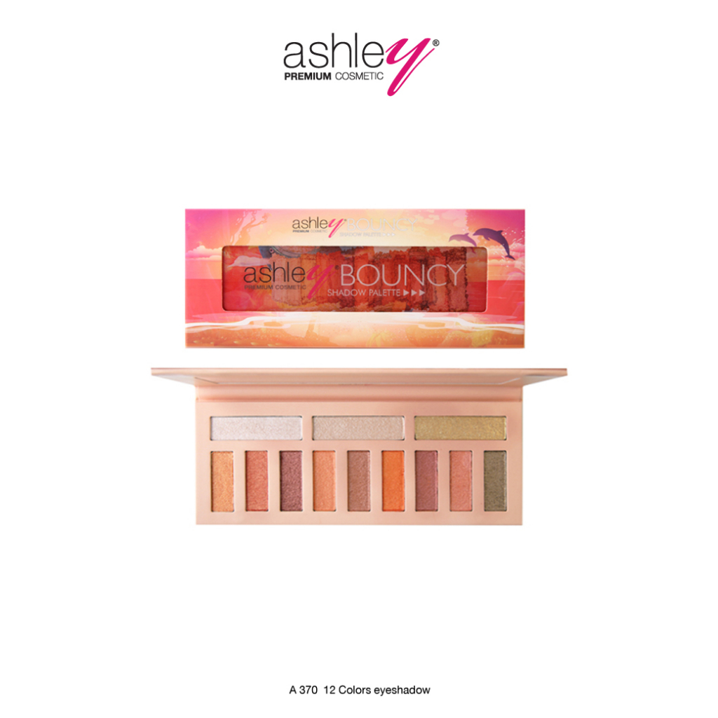 a-370-ashley-12-colors-bouncy-eyeshadow-อายเเชโดว์โลมาโดดเด่นทุกเฉดสี