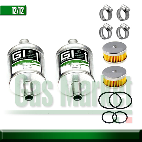X2 GI Filter 12*12 and Clamps + Tomasetto Reducer Filter - ไส้กรองหม้อ ...