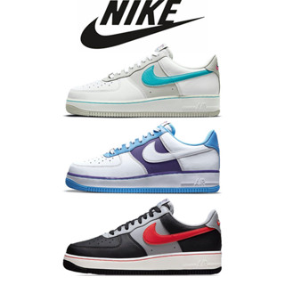 NBA x Nike Air Force 1 Low 75th ครบรอบ 75 ปี ต่ำ รองเท้าบอร์ด ป้องกันการลื่นไถลน้ำหนักเบารองเท้าลำลอง