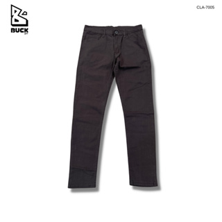 BUCKOFF : รุ่น CLA-7005 กางเกงชิโน่ กางเกงขายาวผู้ชาย ผ้ายืด กางเกงผู้ชาย