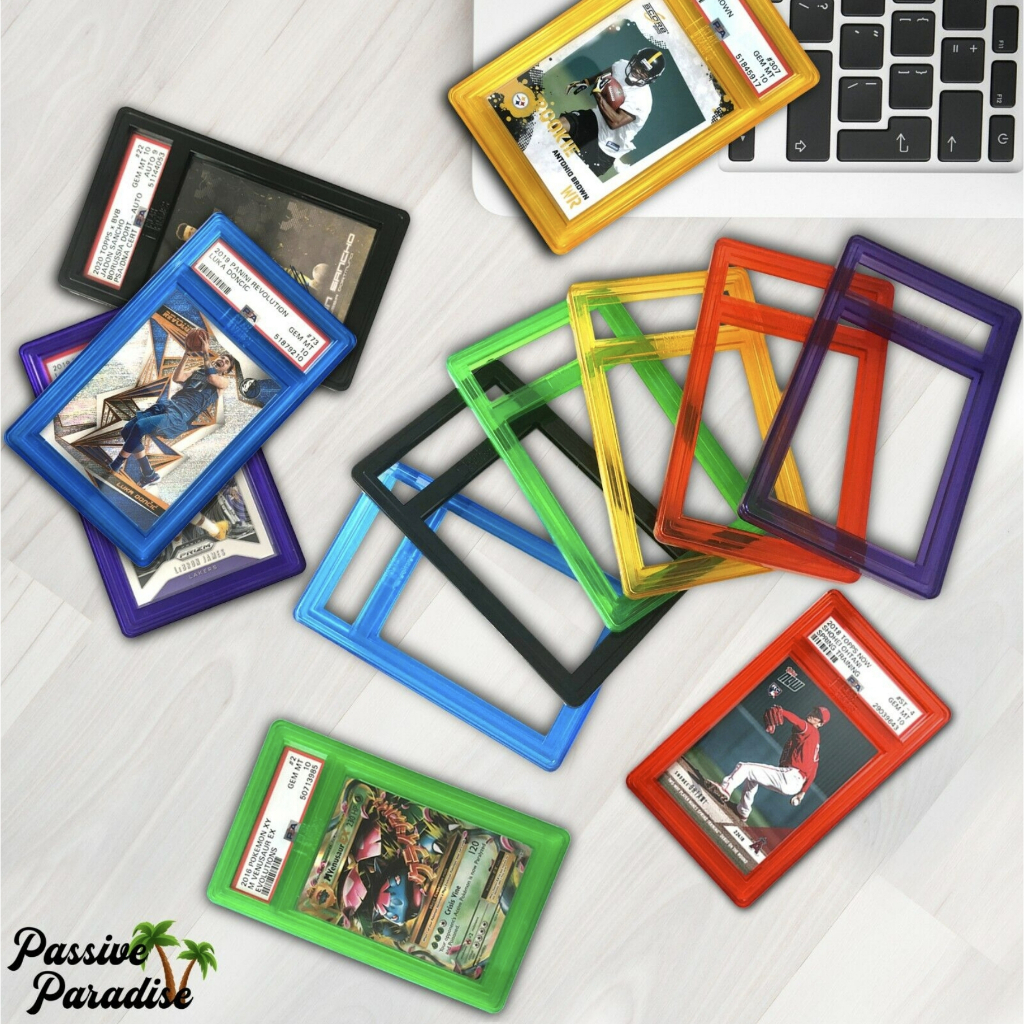 slab-psa-frames-เคสสำหรับใส่-การ์ดเกรดpsa-มีให้เลือกหลายสี-ทำให้การ์ดคุณสวยโดดเด่นไม่เหมือนใคร-1แพคได้2ชุด-fr