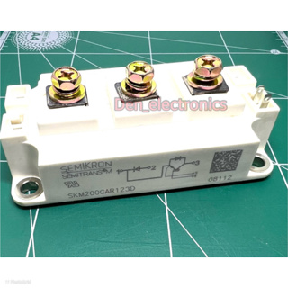 SKM200GAR 123D  IGBT 200A1200V ของใหม่พร้อมส่ง