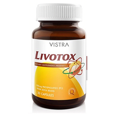 vistra-livotox-วิสทร้า-ลิโวท๊อกซ์-30-เม็ด-บำรุงตับ