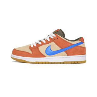 Nike Dunk Low SB Low Pro "Corduroy" "Khaki brown" ของแท้ 100% แลกเปลี่ยนอย่างรวดเร็ว