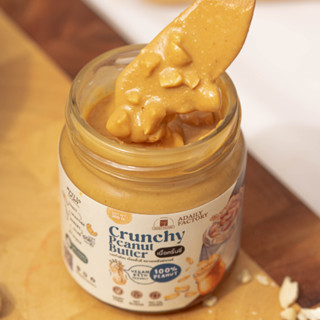 เนยถั่ว ไม่ใส่น้ำตาล เนื้อครั้นชี่ Crunchy Peanut Butter