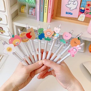 (พร้อมส่ง🌷) ins Korean Pen ปากกาเจล ปากกาการ์ตูน น่ารักมาก!