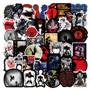พร้อมส่ง JAPAN ANIME Death Note เดธโน้ต 夜神月 Sticker สาวกระต่าย สติกเกอร์กันน้ำรูปแบบที่แตกต่างกัน 50ชิ้น